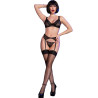 Chilirose - Cr 4692 Ensemble Quatre Pièces Noir M